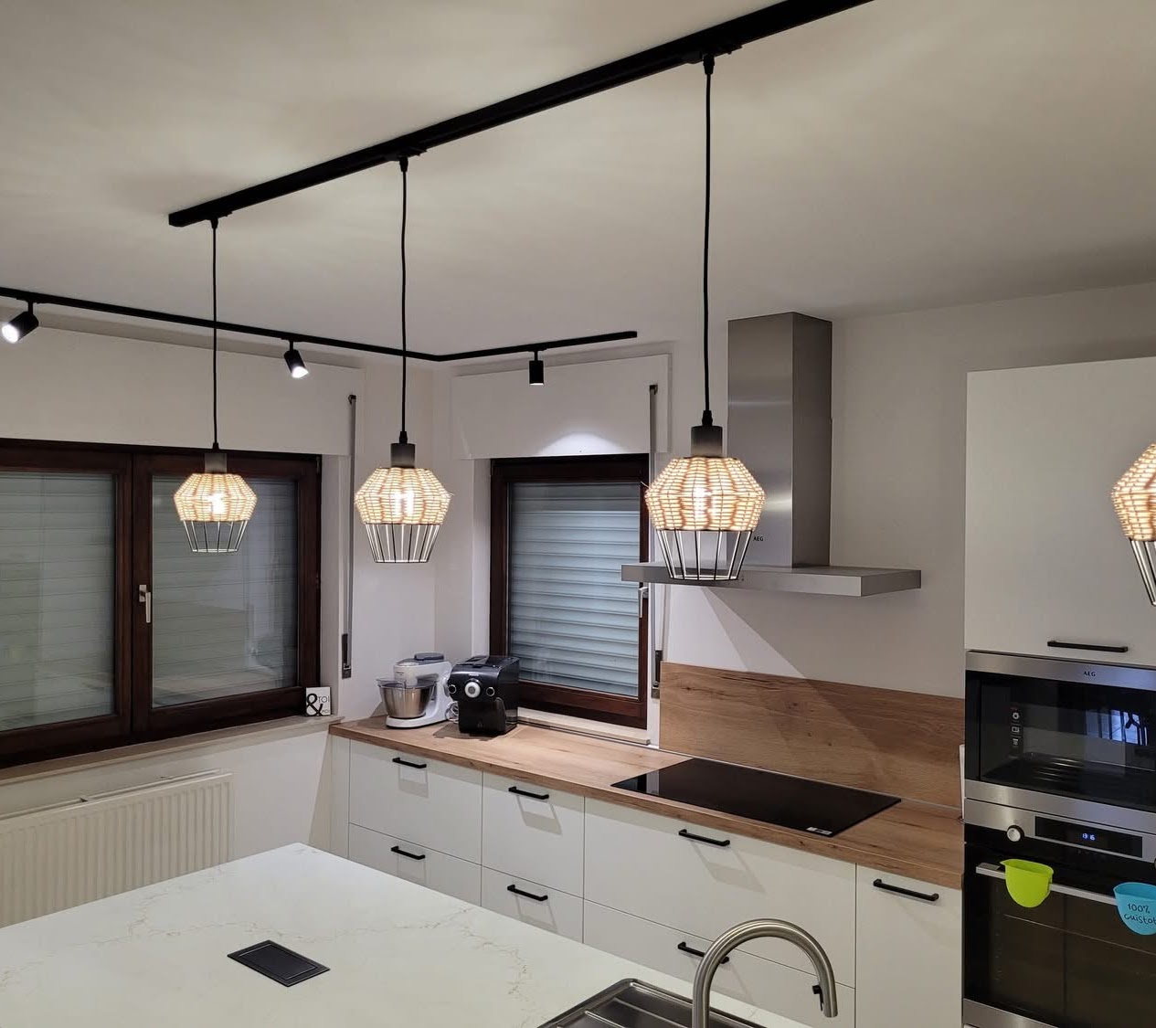 Réalisation d'éclairage par NG Électricité